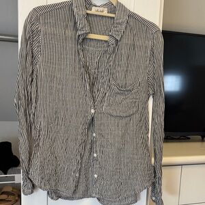Bella Dahl Striped Button Down Shirt
